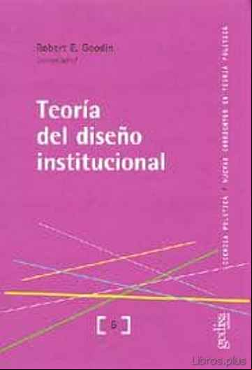 Descargar ebook TEORIA DEL DISEÑO INSTITUCIONAL