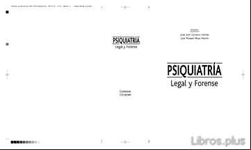 Descargar gratis ebook TRATADO DE PSIQUIATRIA LEGAL Y FORENSE (4ª ED.) en epub