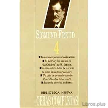 Descargar gratis ebook TRES ENSAYOS PARA UNA TEORIA SEXUAL TOMO I V DE LAS OBRAS COMP en epub